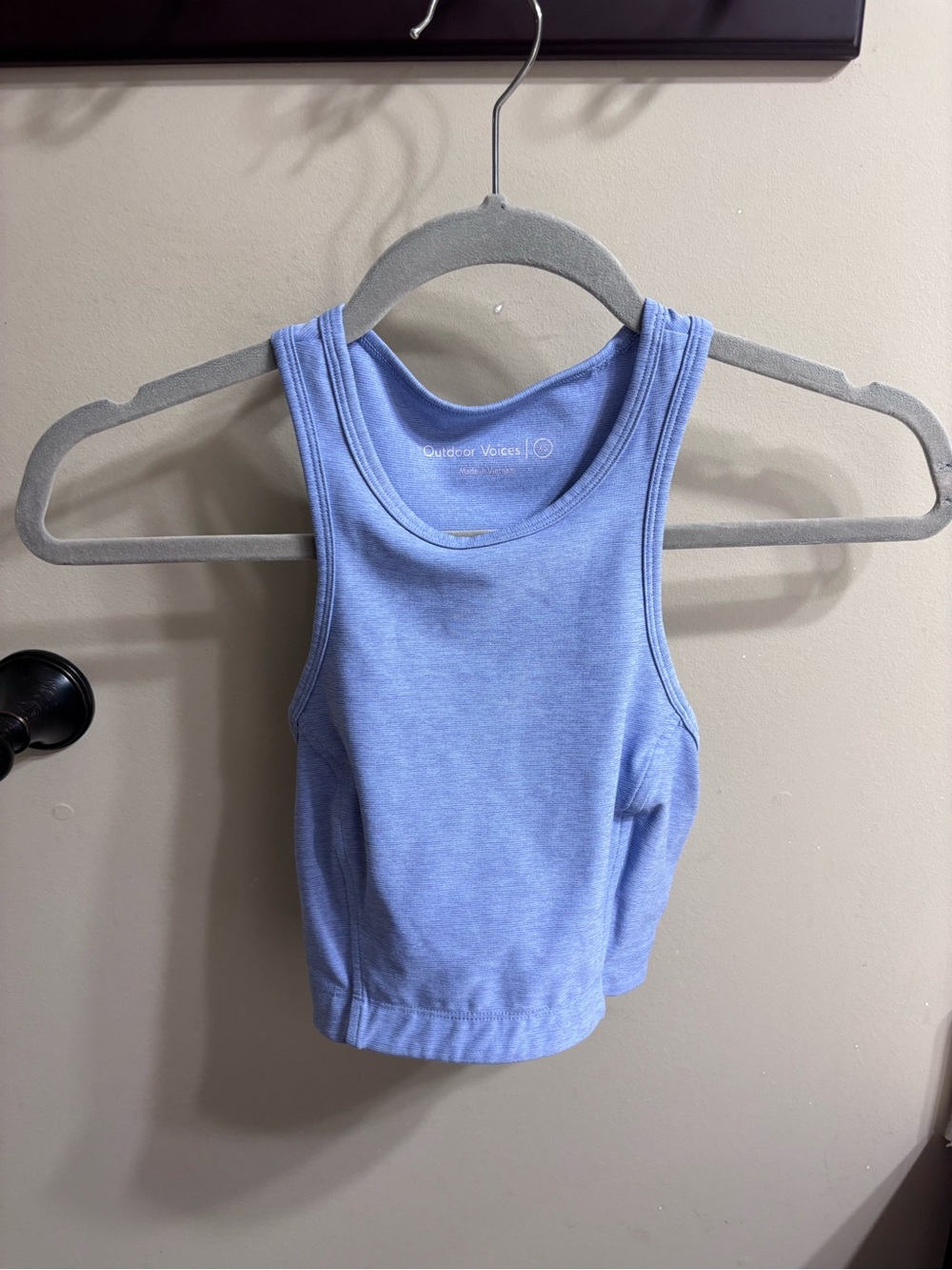 Outdoor Voices Light Blue Women’s Athletic Racerback Tank